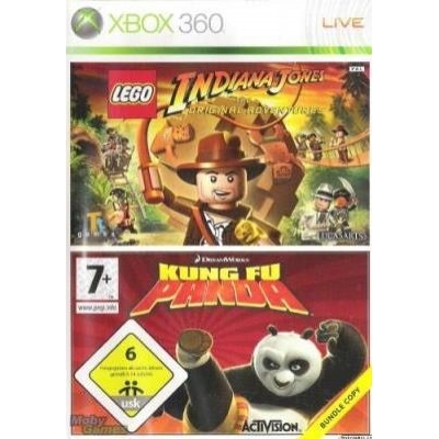 LEGO Indiana Jones & Kung fu panda Xbox 360